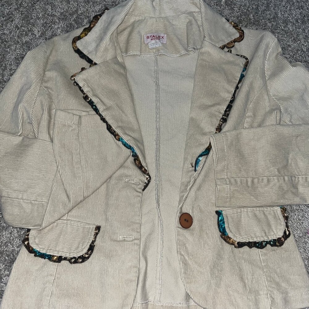 Tan Corduroy Jacket